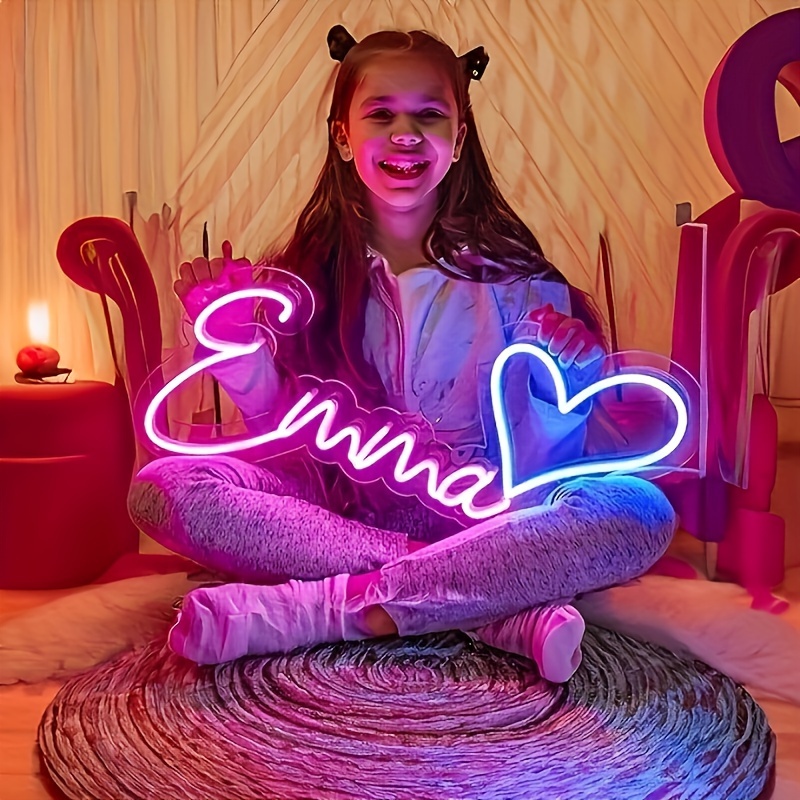 Lighting Decor For Wedding - 맞춤형 네온 LED 벽걸이 사인 (디머