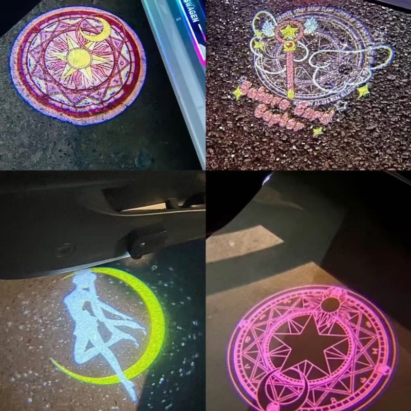 Lighting Decor Items - 세일러문 애니메이션 자동차 웰컴 라이트 프로젝터
