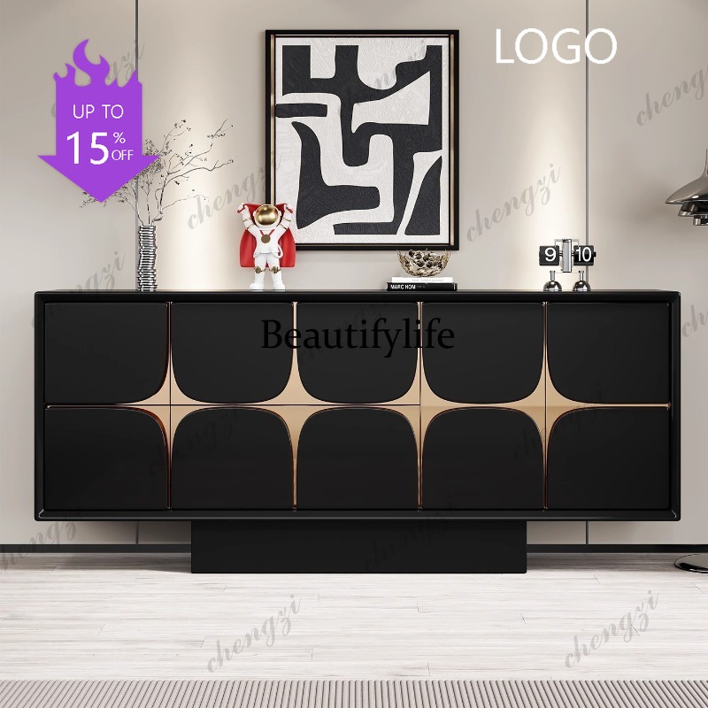 Lighting Decoration In Bedroom - D1089 이탈리아풍 라이트 럭셔리 도어 캐비닛