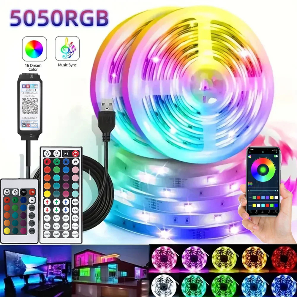 Lighting Design Decor - 스마트 RGB LED 게이밍 라이트 스트립