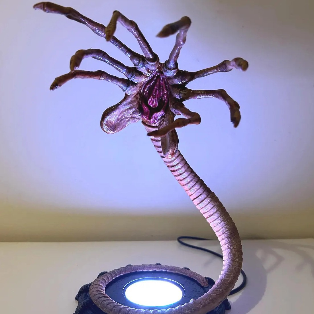 Lighting Decor Items - 외계인 페이스허거 램프 야간 조명, LED