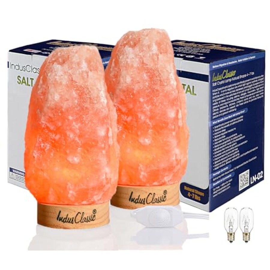 Himalayan Salt Lamp - LN-02 히말라야 천연 핑크 크리스탈 암염
