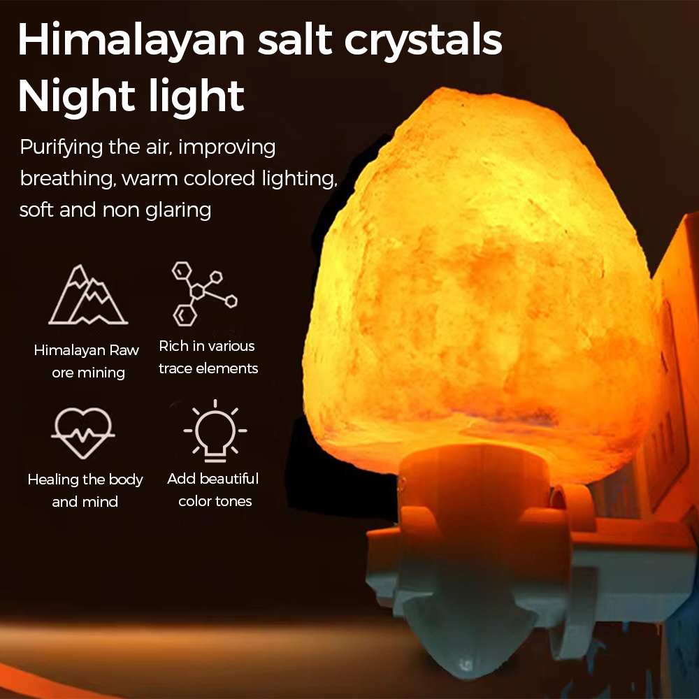 Himalayan Salt Lamp - C5 LED 야간 조명 히말라야 소금