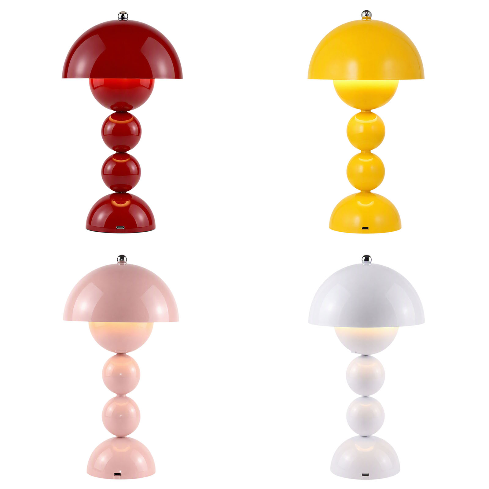 Lighting Decoration In Bedroom - 빈티지 스타일의 버섯 모양 테이블 램프,
