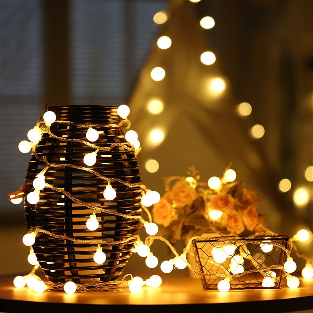 3-10M 태양광/USB/배터리 스트링 조명, 요정 글 - Lighting Design Decor 리뷰 및 가격