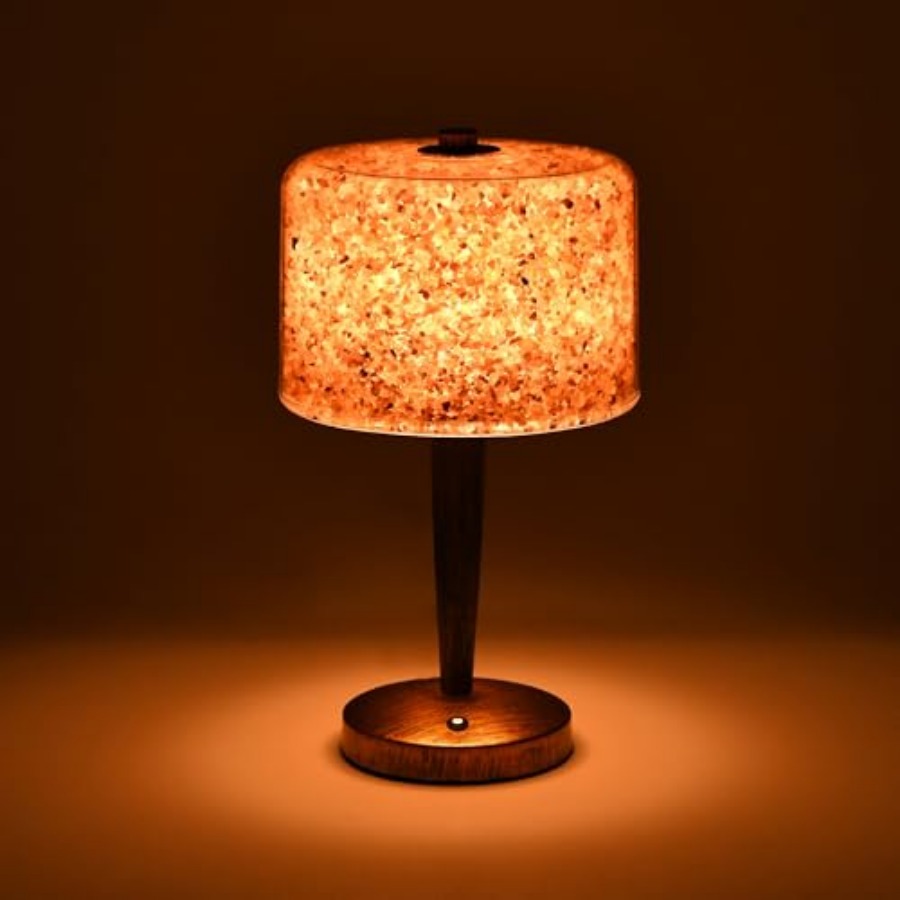 터치 디머 컨트롤 USB 히말라야 소금 램프, 천연 암 - Himalayan Salt Lamp 리뷰 및 가격