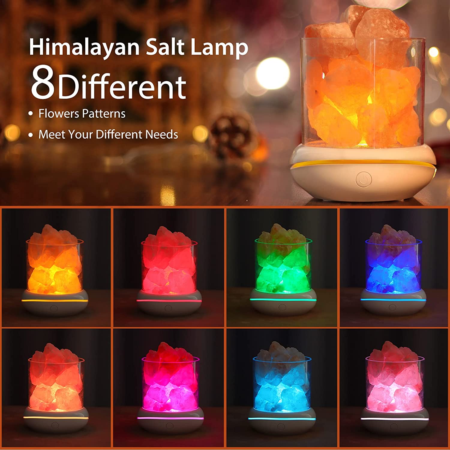 아로마 램프 천연 히말라야 소금 램프 USB 핑크 소금 - Himalayan Salt Lamp 리뷰 및 가격