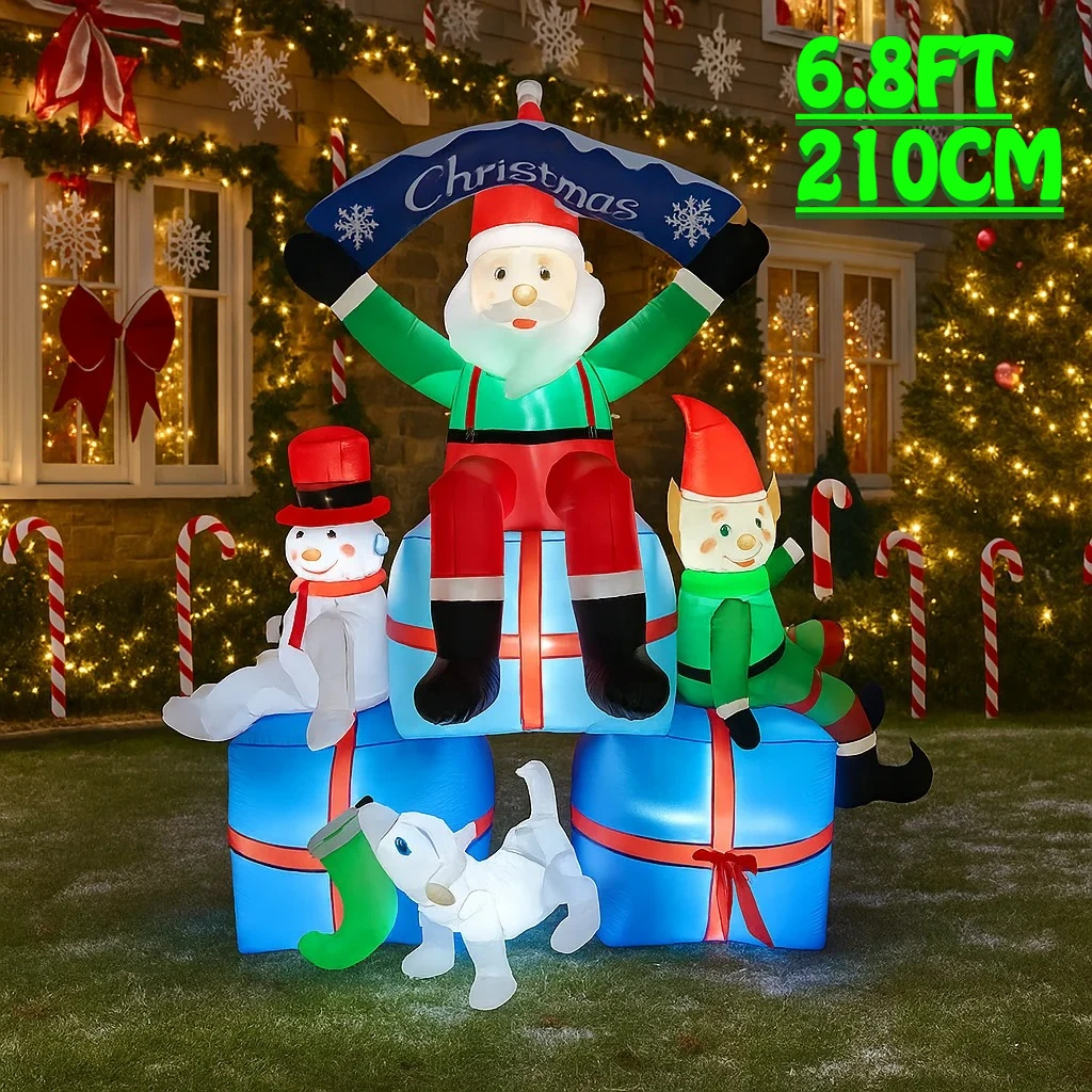 야외 휴일 장식 홈 야드 휴일 파티 장난감 2.1M/6 - Santa'S Elves Holiday Lighting & Decor Llc 리뷰 및 가격
