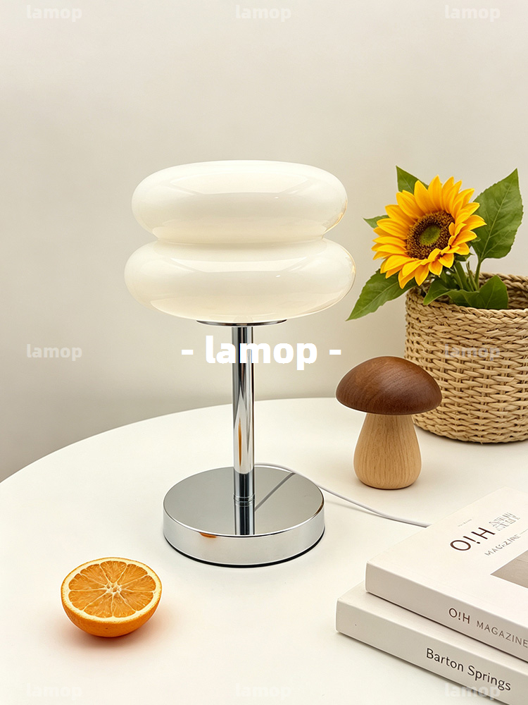 바우하우스 크림 글로브 테이블 램프 미드센추리 미니멀리 - Lighting Decoration In Bedroom 리뷰 및 가격
