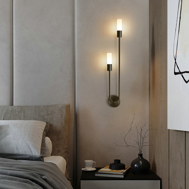 레트로 배경 거실 통로 침실 램프 침대 옆 북유럽풍 창 - Lighting Decoration In Bedroom 리뷰 및 가격