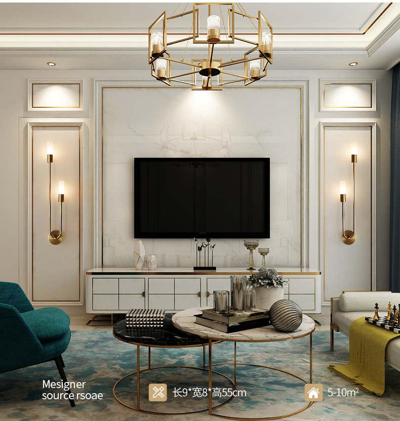 레트로 배경 거실 통로 침실 램프 침대 옆 북유럽풍 창 - Lighting Decoration In Bedroom 리뷰 및 가격