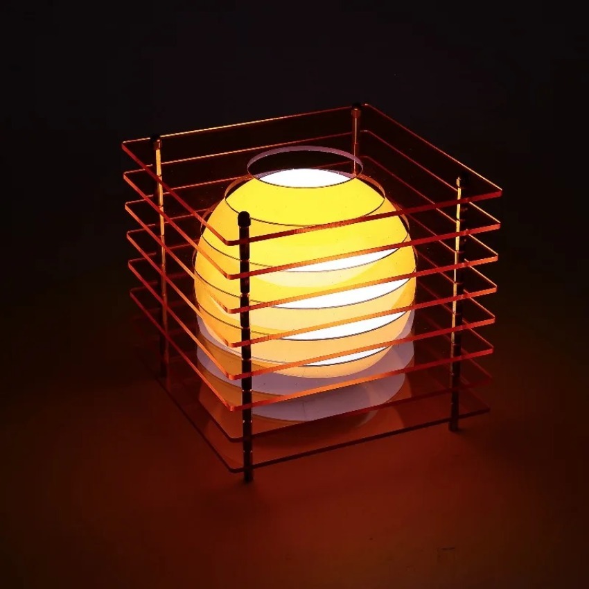 DIY 아크릴 천층 램프 달 램프 데스크탑 장식 서스펜 - Lighting Design Decor 리뷰 및 가격