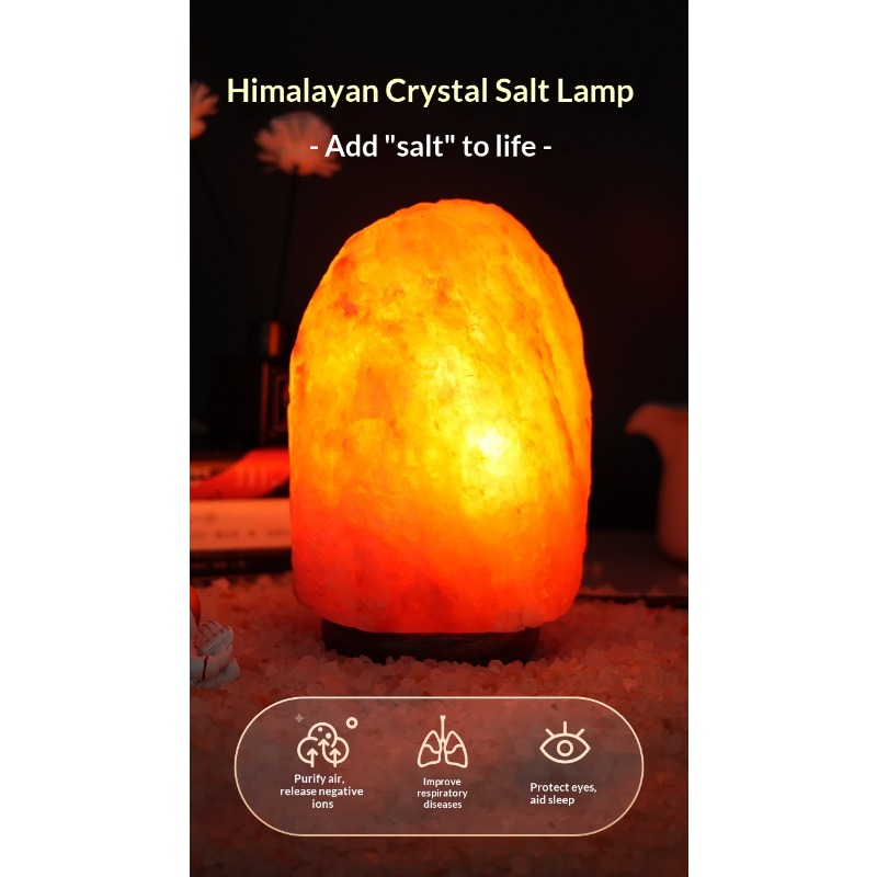 히말라야 소금 램프 수입 천연 암석 램프 풍수 장식 침 - Himalayan Salt Lamp 리뷰 및 가격