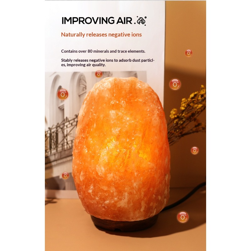 히말라야 소금 램프 수입 천연 암석 램프 풍수 장식 침 - Himalayan Salt Lamp 리뷰 및 가격