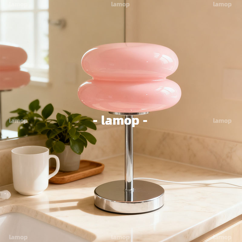크림 레트로 침대 옆 테이블 램프 미드센추리 덴마크 바 - Lighting Design Decor 리뷰 및 가격