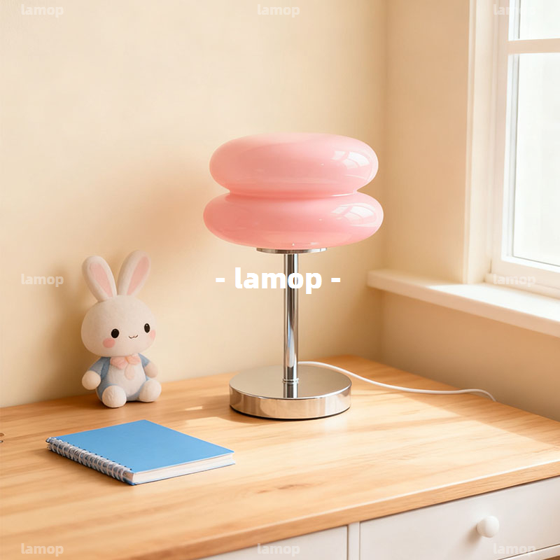 크림 레트로 침대 옆 테이블 램프 미드센추리 덴마크 바 - Lighting Design Decor 리뷰 및 가격