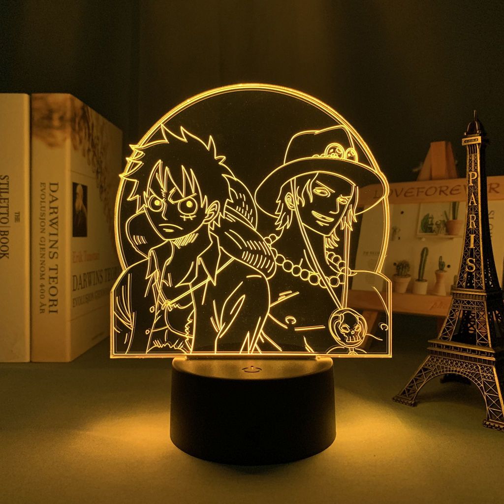 원피스 로로노아 조로 애니메이션 만화 귀여운 아크릴 라 - Lighting Decor Items 리뷰 및 가격