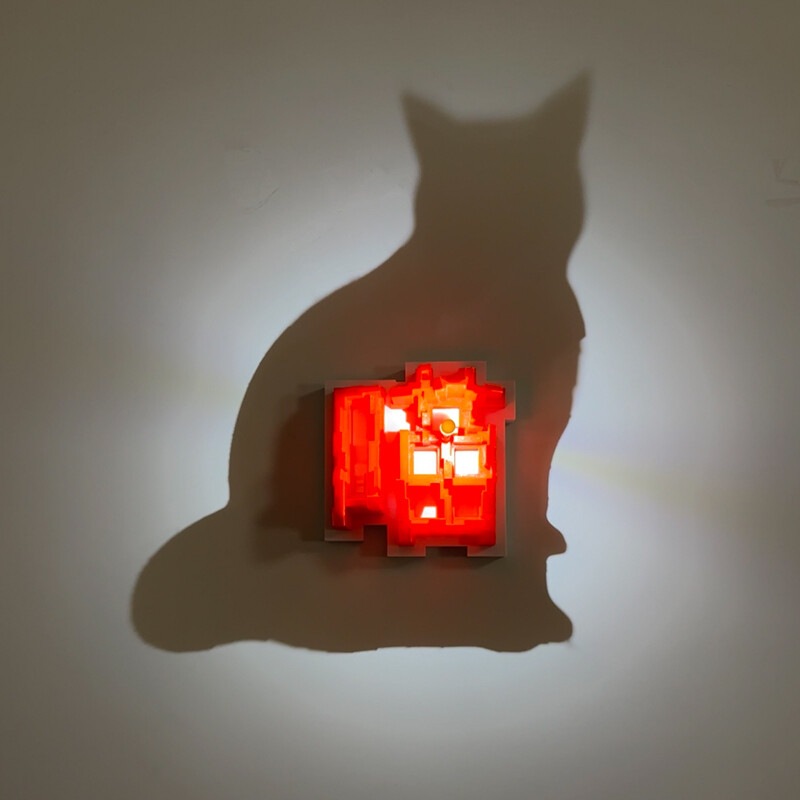 드롭쉬핑 3D 라이트 섀도우 무드등, 인터랙티브 무드등 - Lighting Decoration In Bedroom 리뷰 및 가격
