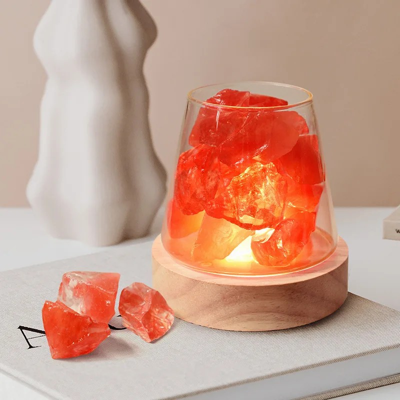 D2 자연 참신 히말라야 소금 테이블 밤 램프 빛 천연 - Himalayan Salt Lamp 리뷰 및 가격