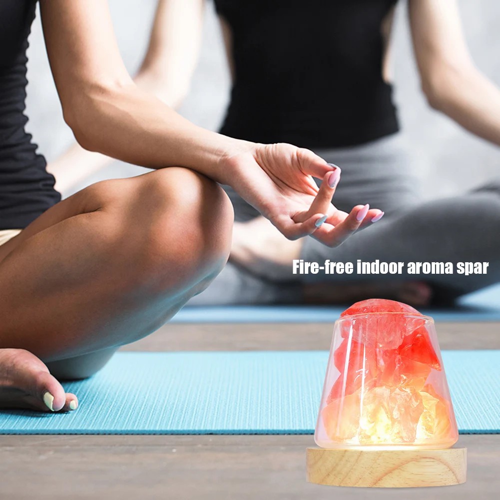 D2 자연 참신 히말라야 소금 테이블 밤 램프 빛 천연 - Himalayan Salt Lamp 리뷰 및 가격
