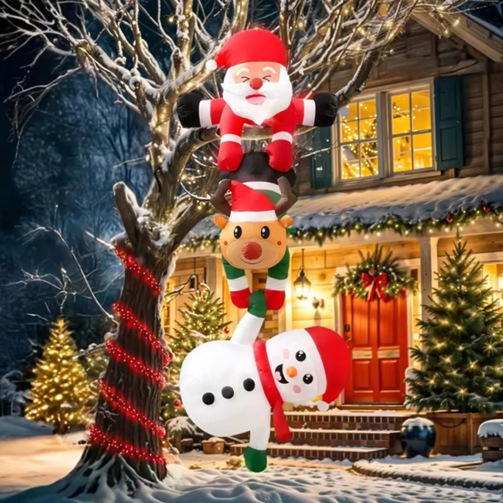 2.4m 크기의 LED 조명이 달린 크리스마스 장식용  - Santa'S Elves Holiday Lighting & Decor Llc 리뷰 및 가격