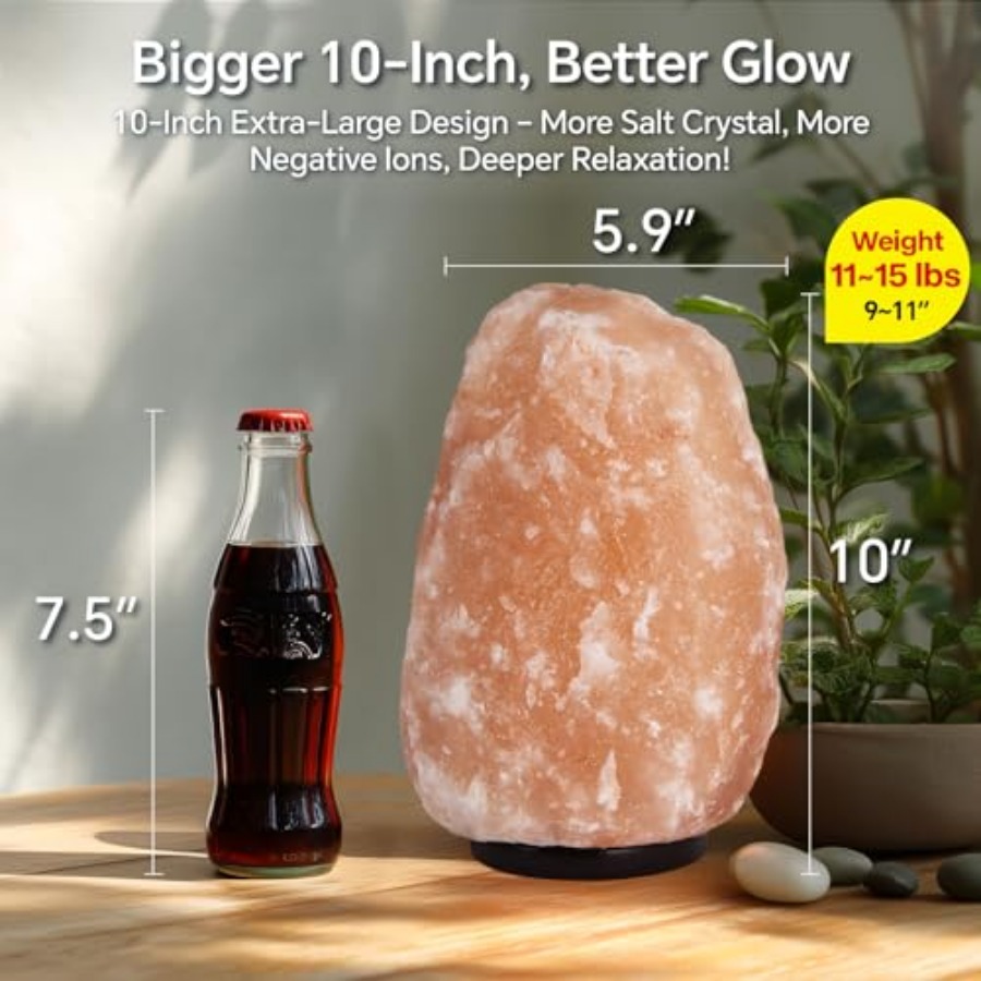 히말라야 소금 램프 - 9-11인치 11-15파운드,  - Himalayan Salt Lamp 리뷰 및 가격