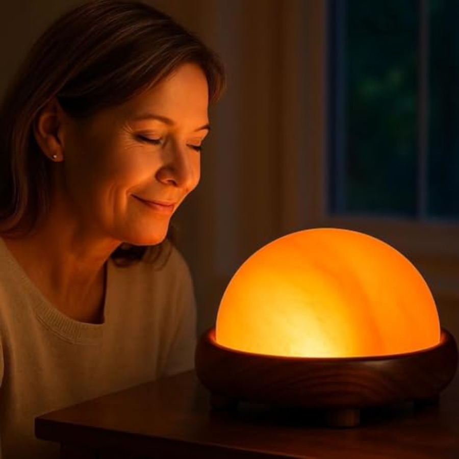 히말라야 핑크 소금 풋 디톡스 돔 램프 무게 13파운드 - Himalayan Salt Lamp 리뷰 및 가격