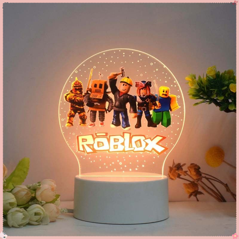 로블록스 피규어 게임 주변기기 3D 무드등 USB 침실 - Lighting Decor Items 리뷰 및 가격