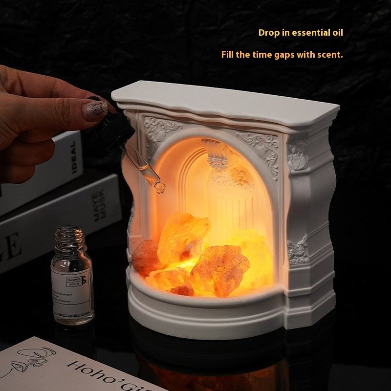 빈티지 무드등 장식품, 가정용 데스크탑 벽난로 조각 아 - Himalayan Salt Lamp 리뷰 및 가격