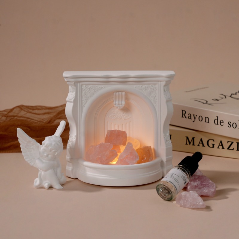 빈티지 무드등 장식품, 가정용 데스크탑 벽난로 조각 아 - Himalayan Salt Lamp 리뷰 및 가격