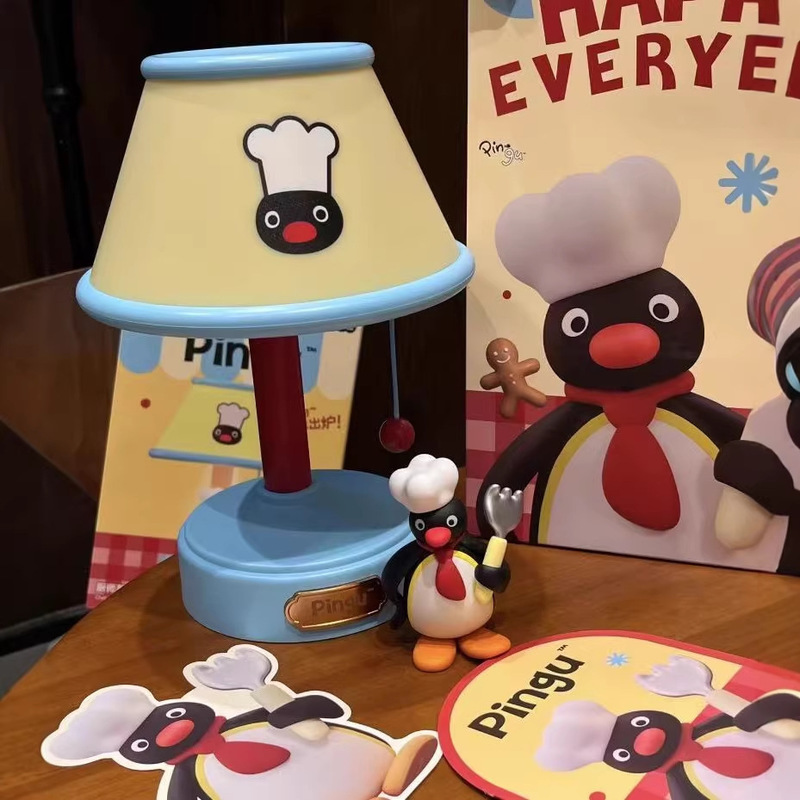 새로운 펭귄 셰프 스타일 무드등 귀여운 만화 펭귄 테이 - Lighting Decor Items 리뷰 및 가격