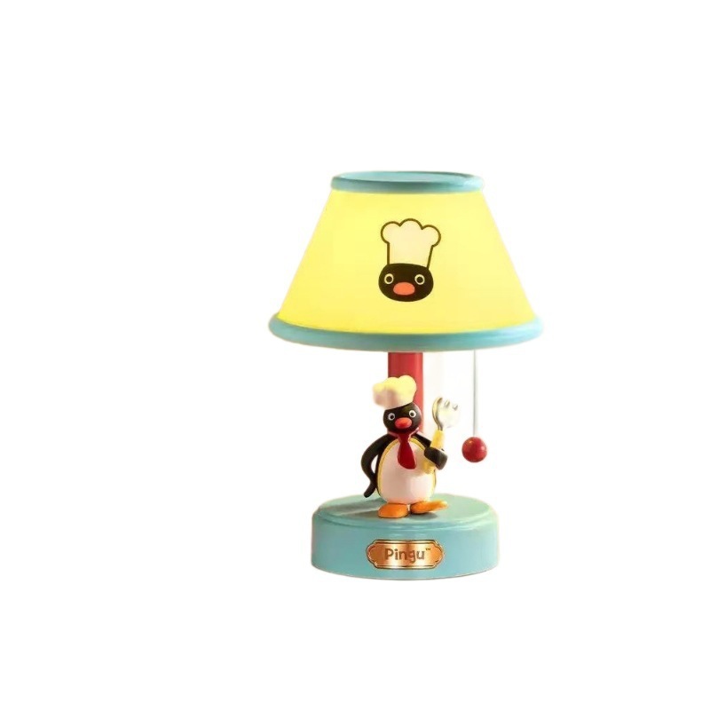새로운 펭귄 셰프 스타일 무드등 귀여운 만화 펭귄 테이 - Lighting Decor Items 리뷰 및 가격